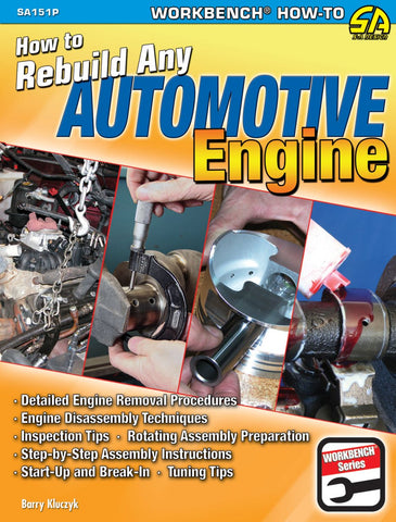 Image of How to Rebuild Any Automotive Engine