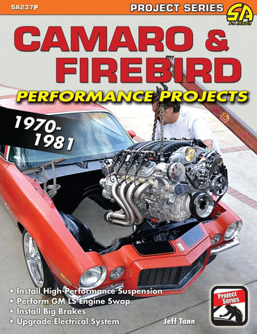 Image of Camaro &amp; Firebird Performance Projects: 1970-81