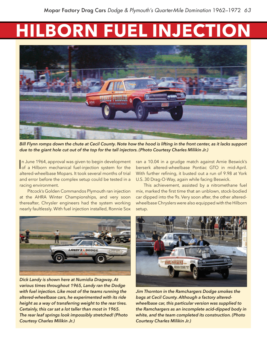 Mopar Factory Drag Cars: Dodge &amp; Plymouth's Quarter-Mile Domination 1962-1972