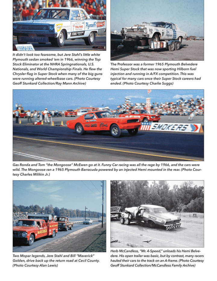 Mopar Factory Drag Cars: Dodge &amp; Plymouth's Quarter-Mile Domination 1962-1972